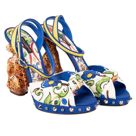 dolce gabbana schuhe blau|dolce gabbana sandalen.